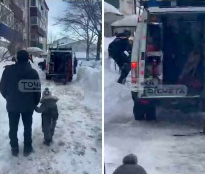 На Дальнем Востоке женщина выпала из окна и выжила приземлившись на неубранный сугроб