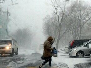 Амурскую область накроет снежный циклон Температура повысится