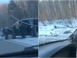 В жесткой аварии на аэропортовской трассе Благовещенска пострадали 4 человека в том числе 3летняя девочка