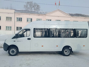 Октябрьский район приобрел новый автобусЕго поставят на самый востребованный маршрут